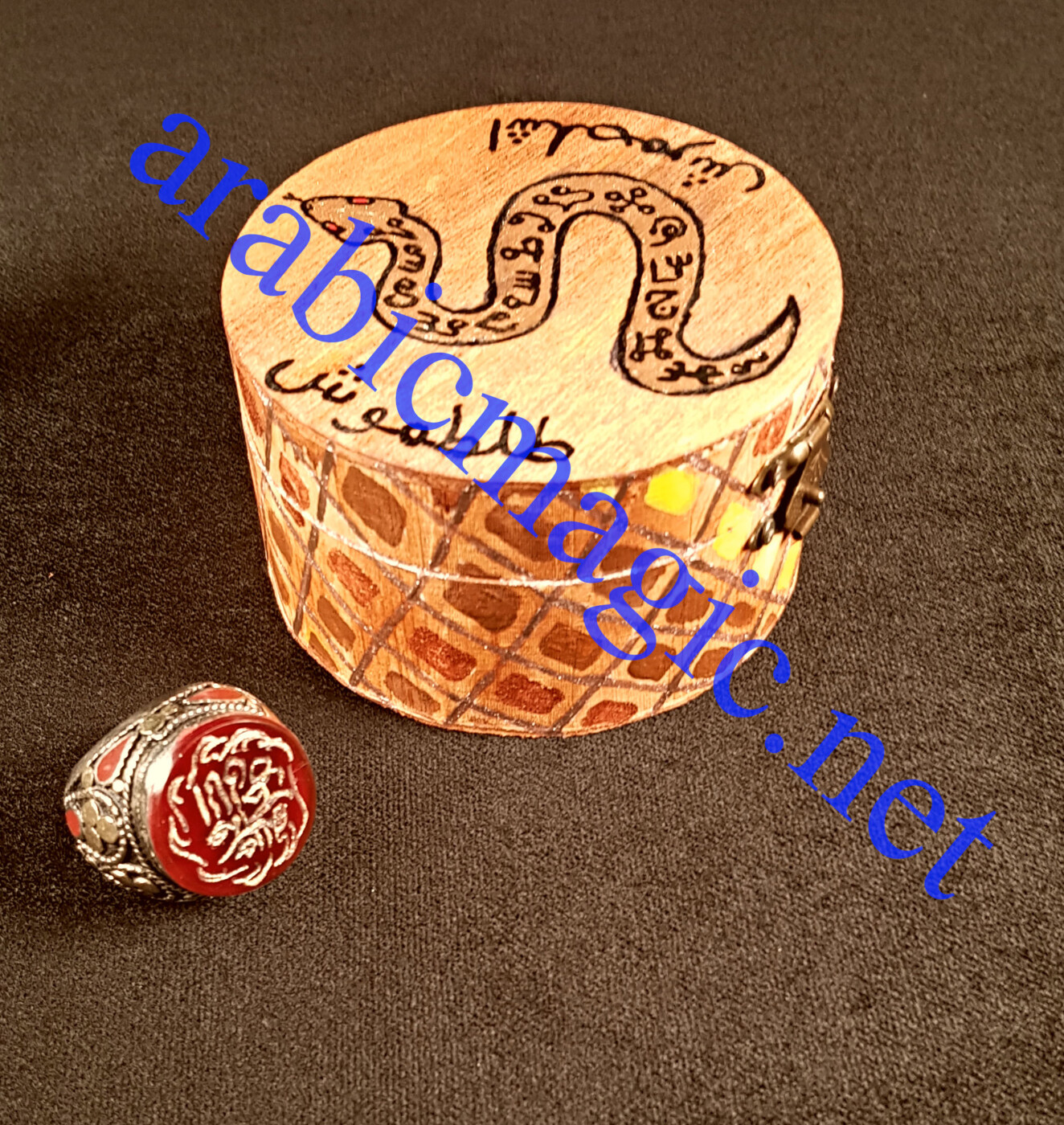 The Talismanic Ring of The Shaitan Jinn Malik Al-Thaeabin