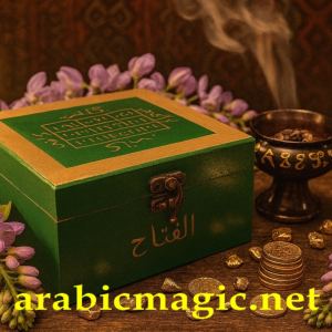 Arabic Talisman for Money, Wealth Attraction, Abundance & Financial Prosperity, The Green Magical Box of Money “Sunduq Al-Mal”