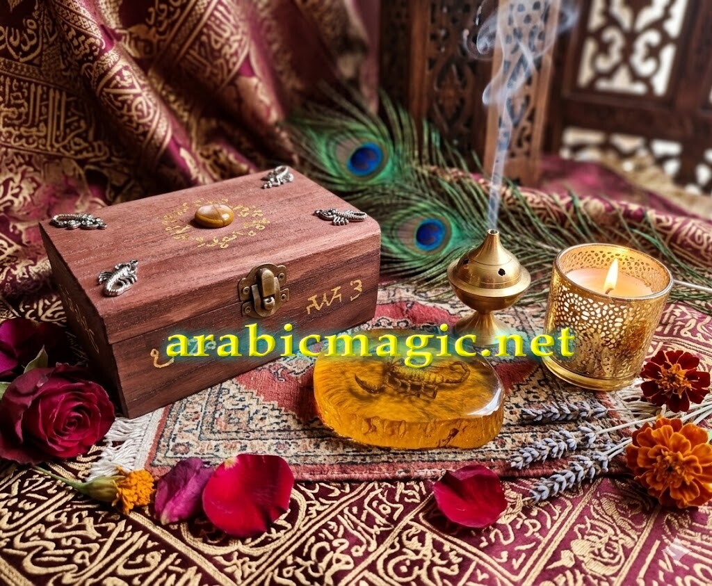 The Great "Scorpio King" Ashar Aqrab, Arabic Magical Jinn Amulet, Supreme Prestige, Dominance & Empowerment, Authority, Ultimate Respect - Image 3