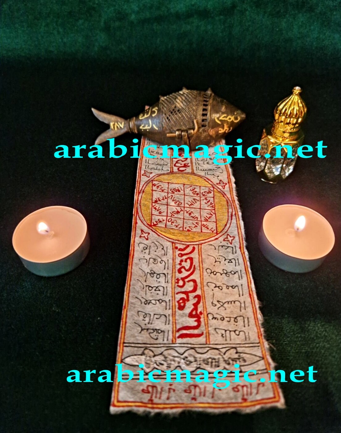 All Purposes Personal Talisman Taweez of Moroccan Magician & Healer Said Abdullah Al-Soussi