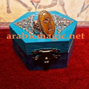 Signature Jinn Ring of Prince Daryaman- All Matters of the Heart, Immeasurable Beauty, Shining, Royal Aura, Personal Magnetism