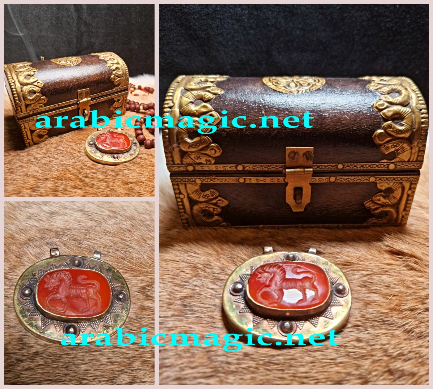 The Talismanic Djinn Pendant of Al-Razim the Great- Ancient Power, Wisdom, Protection