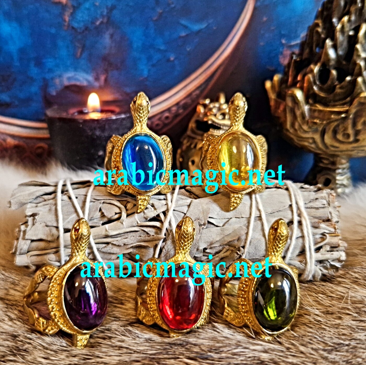 Arabic Good Luck Ring
