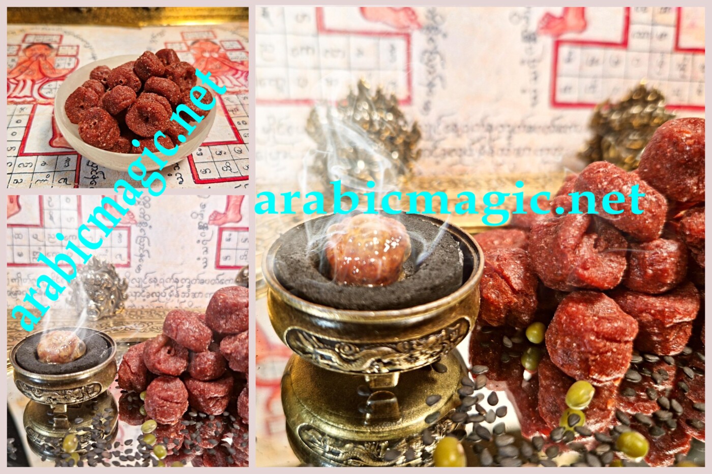 Original Moroccan Taqsh, Jinn Spiritual Food, Absolute Magical Summoning Boost, Wealth Incense, Magical Djinn Attraction - Image 5