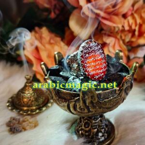 The Sacred Djinn Ring of Nazim bin Qamir "The Pure One" Magnet for Luck, Success, Personal Well-Being, Ultimate Protection
