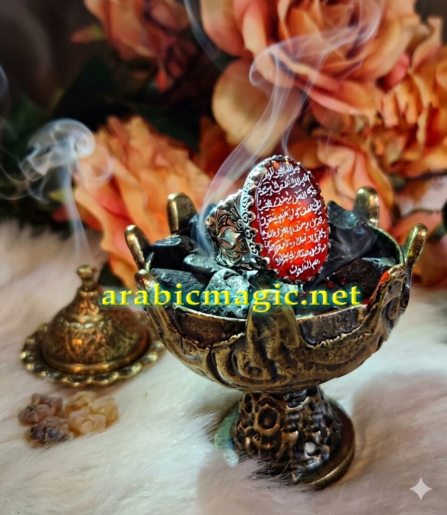 The Sacred Djinn Ring of Nazim bin Qamir "The Pure One" Magnet for Luck, Success, Personal Well-Being, Ultimate Protection