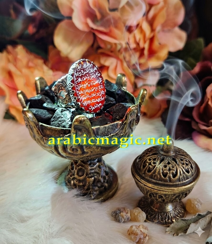 The Sacred Djinn Ring of Nazim bin Qamir "The Pure One" Magnet for Luck, Success, Personal Well-Being, Ultimate Protection - Image 4