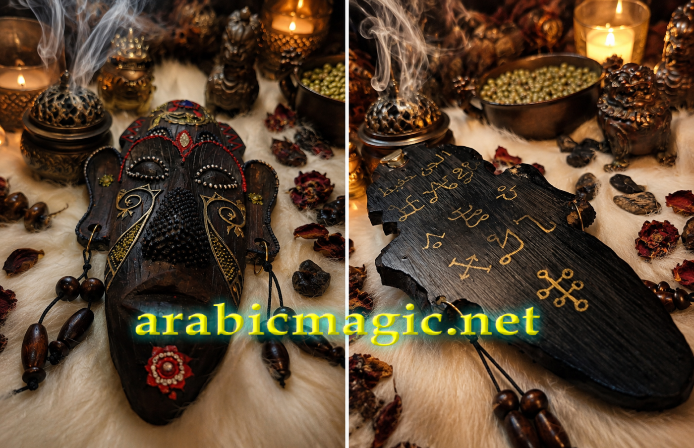 Totem Amulet Mask of Zafir Al-Jinn, Unlimited Protection, Shield Your Home & Destroy Your Enemies - Image 3