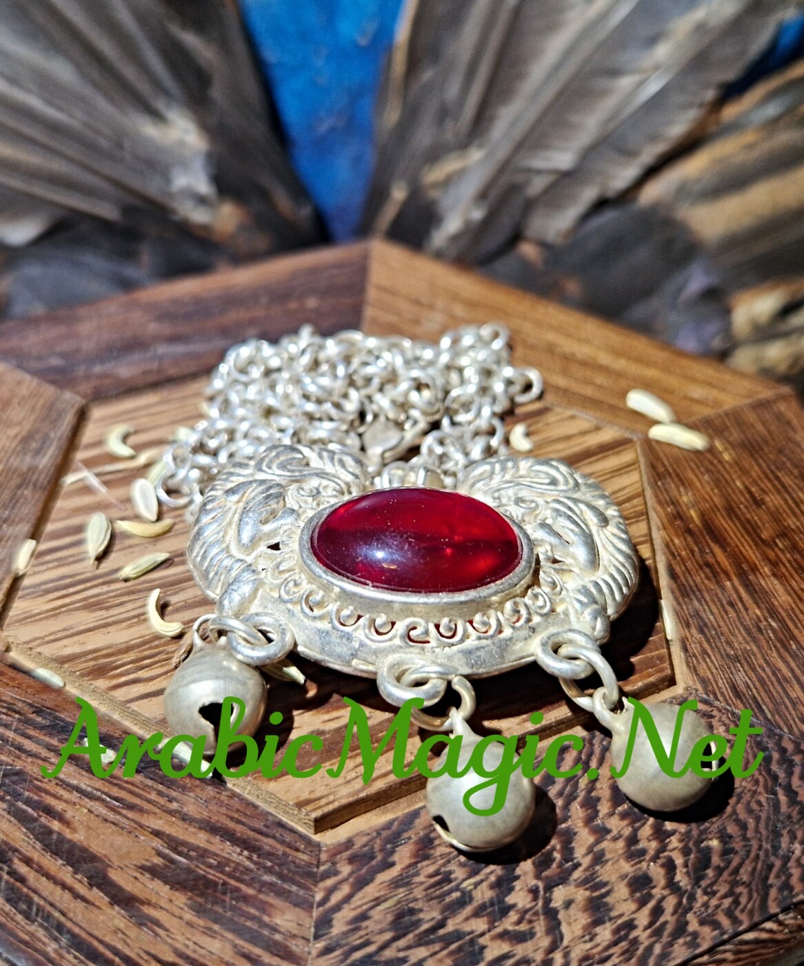 Radiant Love & Divine Light, Beautiful Aura, Respect and Admiration from All, Jinn Queen Nafisa Magical Necklace - Image 4