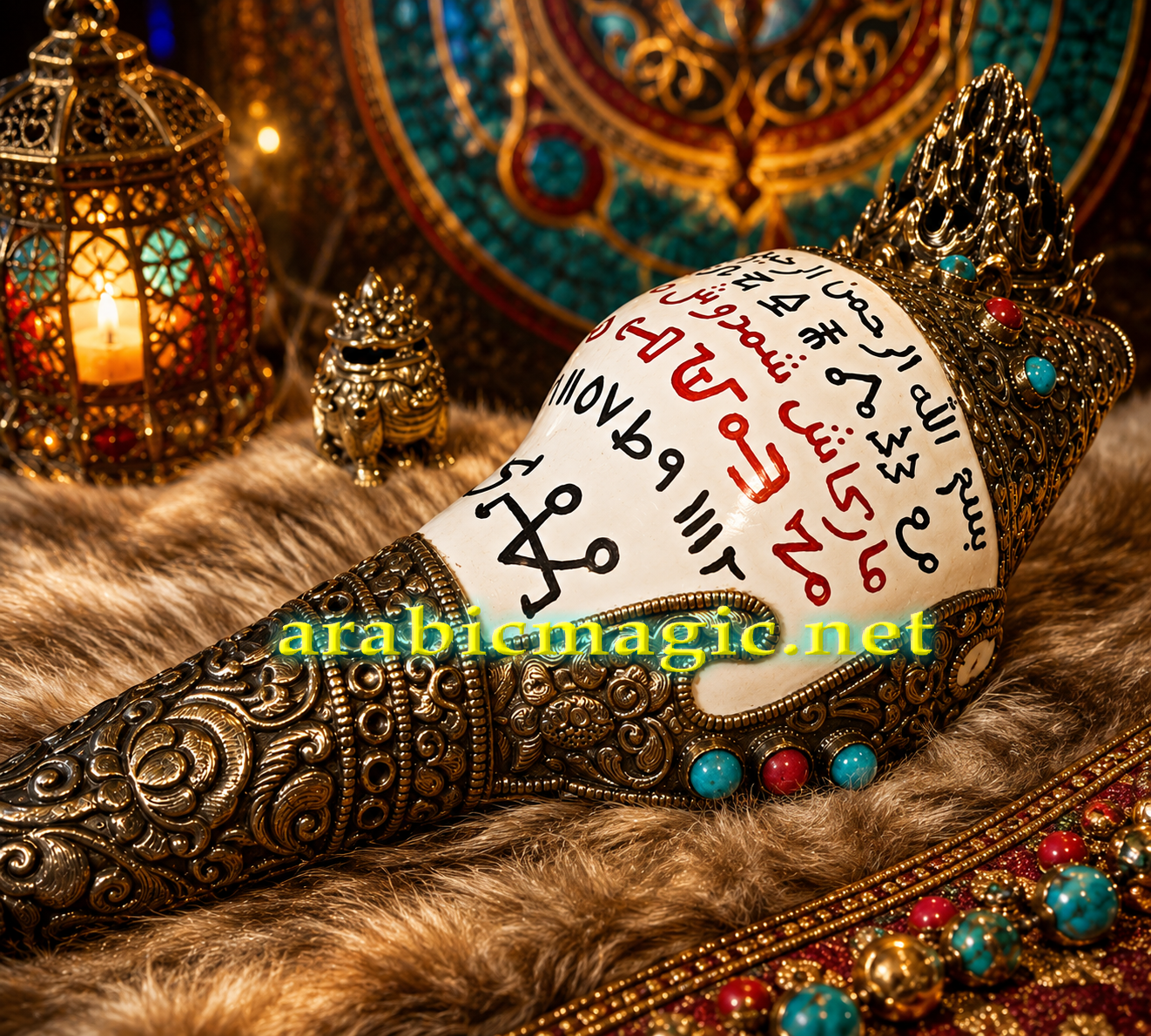 The Unseen Magical Artifact of Jinn Al-Bahir, The Marid Ruler of All Oceans, Unstoppable Wealth & Prosperity, Magnet for Abundance - Image 2
